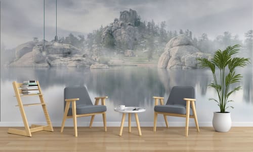 Misty Reflection | Wallpaper in Wall Treatments by Jay Mason
