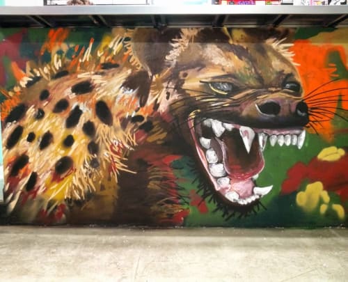 Sinister Hyena | Murals by Vitones | Almanaque Urbano in Pinheiros