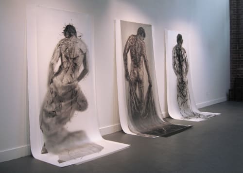 Via Dorso (Installation View) | Mixed Media by ELYSE DEFOOR