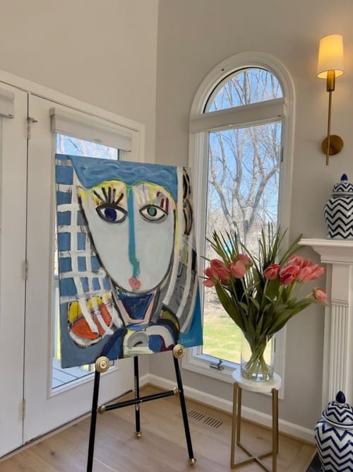 Hello Dolly | Sold | Oil And Acrylic Painting in Paintings by Aleea Jaques