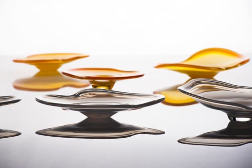 Shizuku (Water Droplet) | Tableware by Kazuki Takizawa / KT Glassworks | KT Glassworks in Los Angeles
