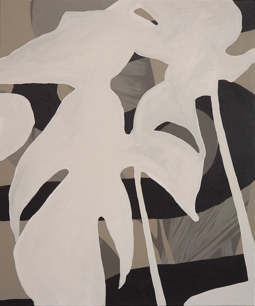 Plant Study 3 | Oil And Acrylic Painting in Paintings by Anne Blenker