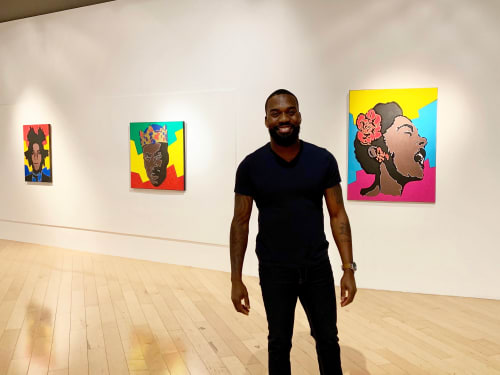 Icon Series - Palm Springs Art Museum | Murals by Tysen Knight