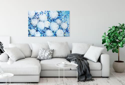 Breezy Hydrangeas | Paintings by Dana Mooney Art