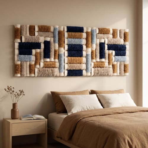 Textured Acoustic Wall Art | Tapestry in Wall Hangings by Sarmal Design
