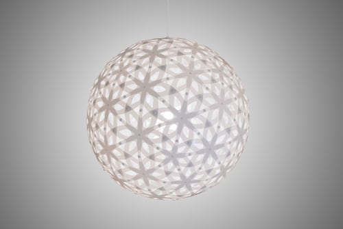 Lattice Light Ball White 60 | Pendants by ADAMLAMP