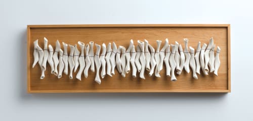 'They long for each other' | Sculptures by Liz Quan Studio | Walker Fine Art in Denver