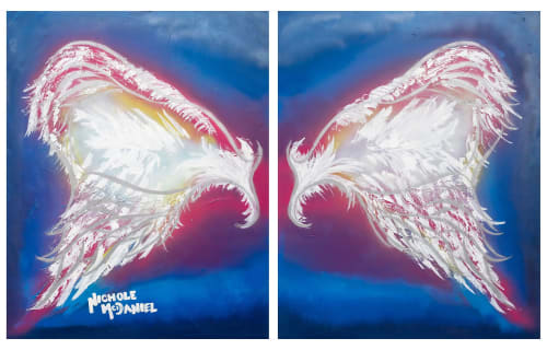 LA Angel | Paintings by Nichole McDaniel