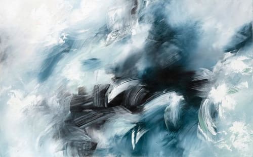 In the Deep | Oil And Acrylic Painting in Paintings by Dana Mooney Art
