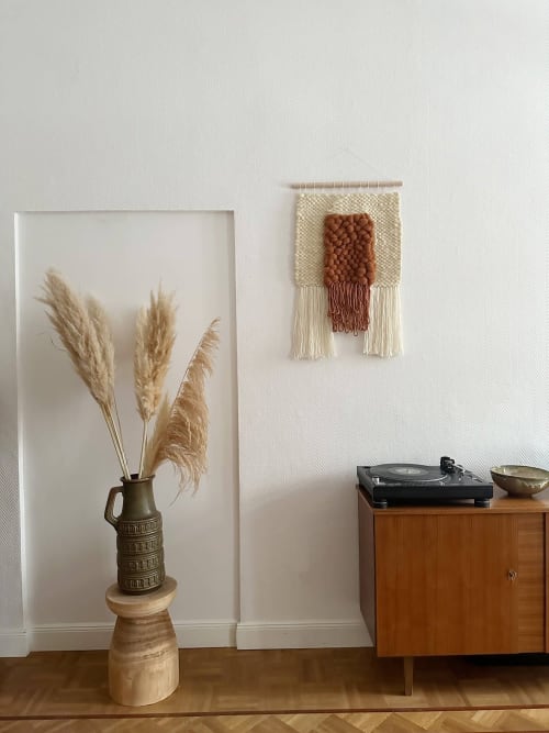 The Portal  | Copper Brown | Tapestry in Wall Hangings by Dörte Bundt