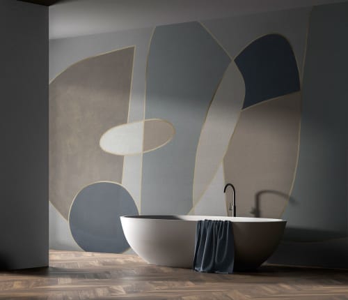 Handcrafted textured wallpaper - 45G-SF0102 | Wall Treatments by Affreschi & Affreschi