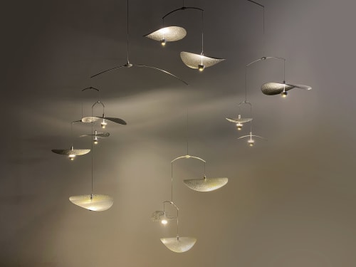 Nymphaea 12 Suspended Light | Pendants by Claudine Gevry Studio | Umbra & Lux in Vancouver