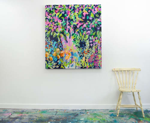 Not Klimt's Apple Tree | Paintings by Claire Desjardins