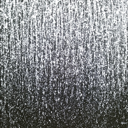 Light rain | Paintings by Isabelle Pelletane