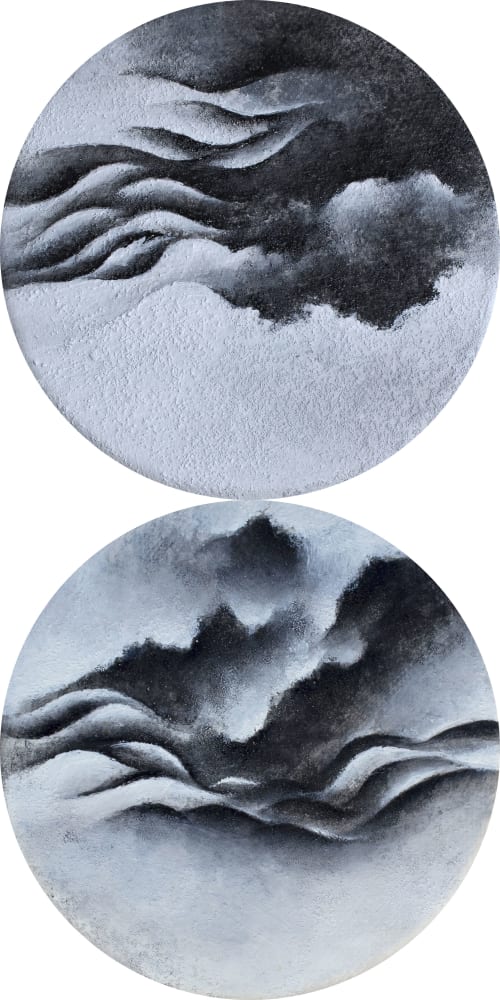 In the still air #3 and #4 | Oil And Acrylic Painting in Paintings by Francesca Borgo