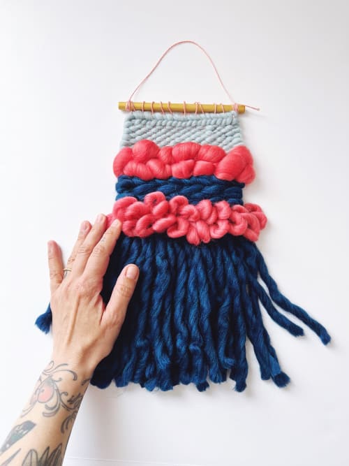 MINI WEAVE woven wall hanging | Macrame Wall Hanging in Wall Hangings by Nova Mercury Design