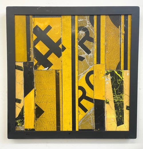 Transfigure #21 Yellow (wall hanging) | Wall Hangings by GREG MUELLER
