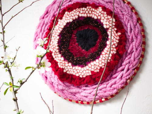 Galaxy 29 | Macrame Wall Hanging in Wall Hangings by Yunan Ma Fiber Art