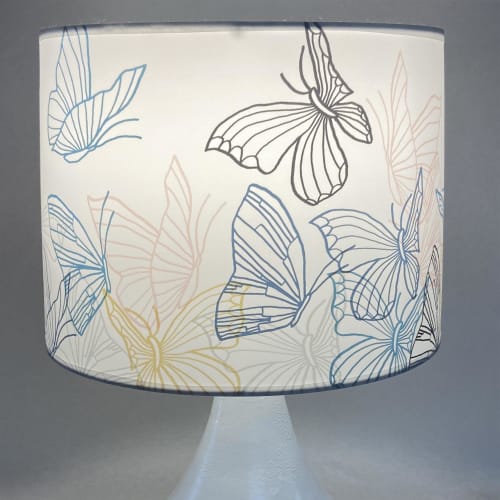 Great Migrations Lampshade | Lighting by Robin Ann Meyer