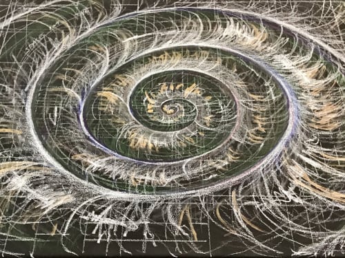 Inner Space Centrifuge | Paintings by Scott Joseph Greise | Private Residence in Phoenix