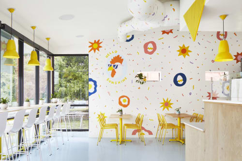 Bird Bird Biscuit, Restaurants, Interior Design