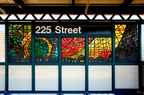 Stained Glass | Art & Wall Decor by Willet Hauser Architectural Glass | 225th Street in Bronx