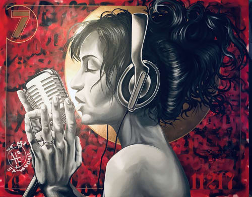 Carol 7 | Oil And Acrylic Painting in Paintings by Albertus Joseph