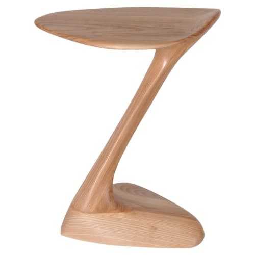 Amorph Palm Side Table, Solid Wood, Honey | Tables by Amorph