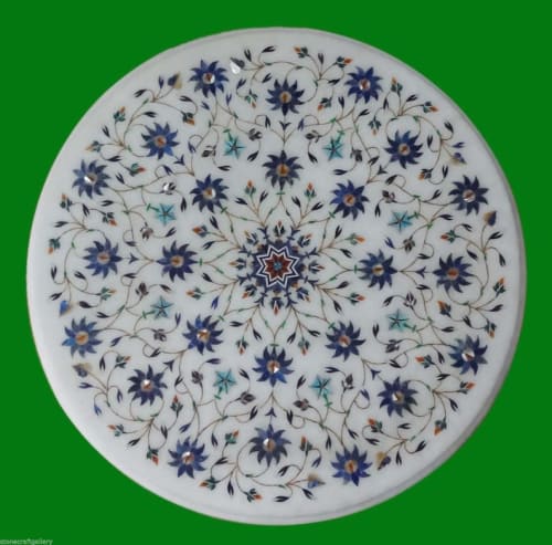 white marble table, coffee table, end table, tabletop | Tables by Innovative Home Decors