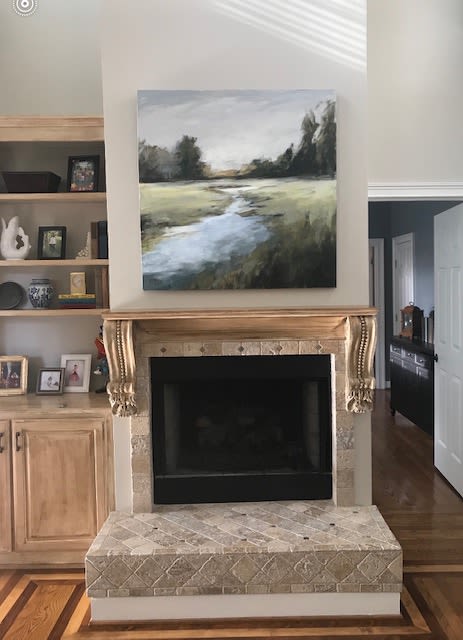 Wandering | Oil And Acrylic Painting in Paintings by Elaine Jackson