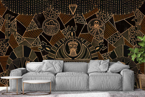 Royalty | Wallpaper by Cara Saven Wall Design