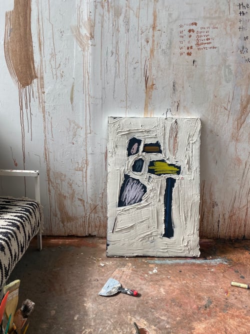 You're My Favorite Mistake | 25x37 inches Original Painting | Oil And Acrylic Painting in Paintings by Allison Rohland