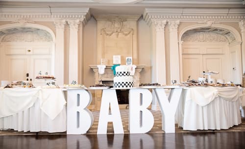 3D Wood Letters for Events. 3ft, 5ft, Custom | Art & Wall Decor by Basemeant WRX | The Highlawn in West Orange
