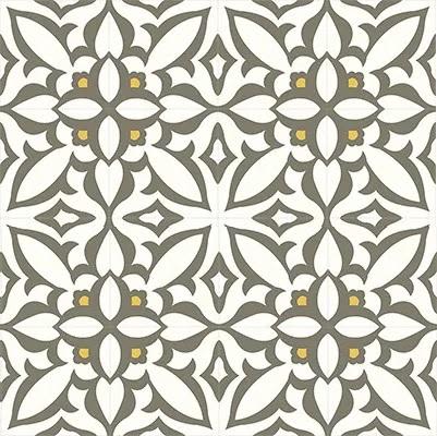 Zebra Gray Cement Tile | Tiles by Avente Tile