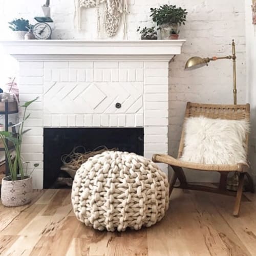 Giant Cotton Squish Pouf DIY KIT | Pillows by Flax & Twine