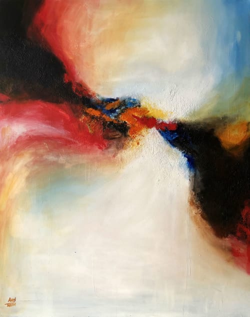 Metamorphosis 1 | Oil And Acrylic Painting in Paintings by Aarti Bartake