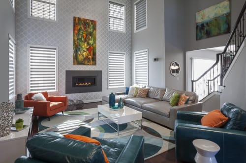 Colorful New Home | Interior Design by Dan Davis Design