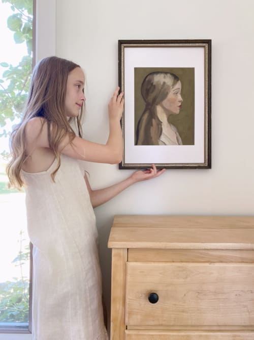 “Portrait of a Daughter” | Art & Wall Decor by Melissa Mary Jenkins Art