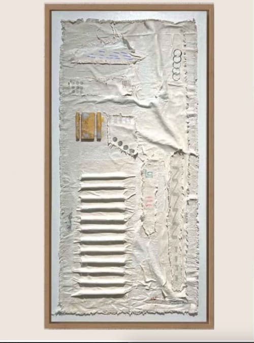 Totem T3015 D | Mixed Media in Paintings by Michael Denny Art, LLC