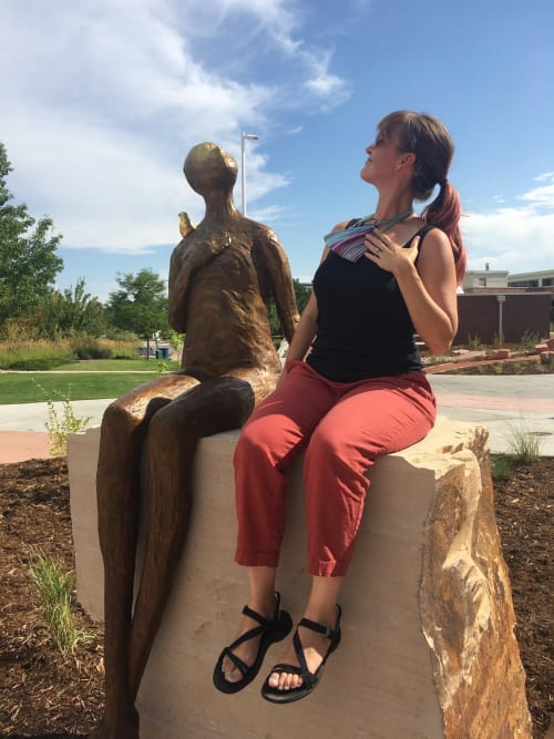 Heartsong | Public Sculptures by Lorri Acott | Front Range Community College - Larimer Campus in Fort Collins