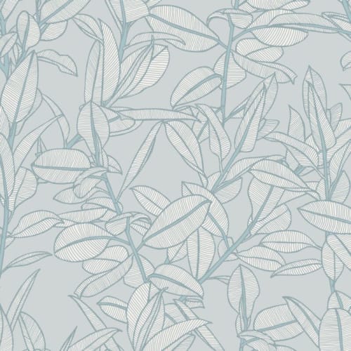 Rubbery Leaf Textile | Linens & Bedding by Patricia Braune