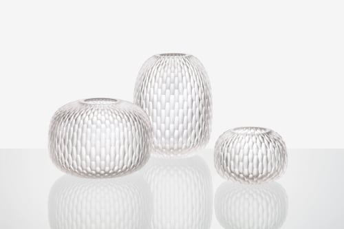 Metamorphosis Vase - Clear | Vases & Vessels by Rückl