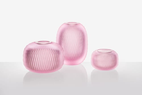 Metamorphosis Vase - Pink | Vases & Vessels by Rückl