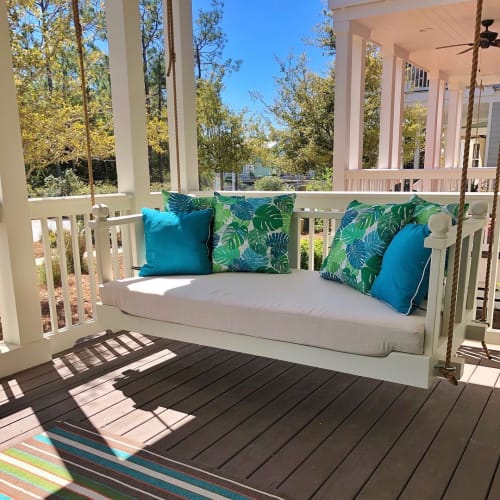 Porch Bed Swing | Furniture by Walker & Wood