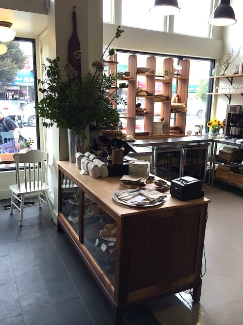 Interior Woodworks Design | Storage by Jason Lees Design | Marla Bakery Restaurant in San Francisco