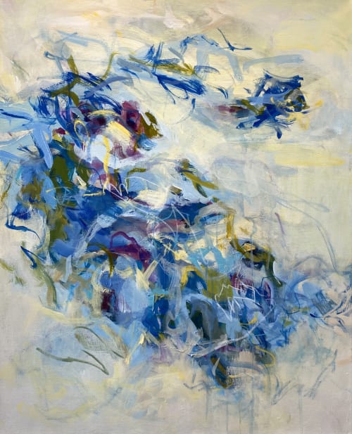 Drifting on Water | Oil And Acrylic Painting in Paintings by Jill Morton