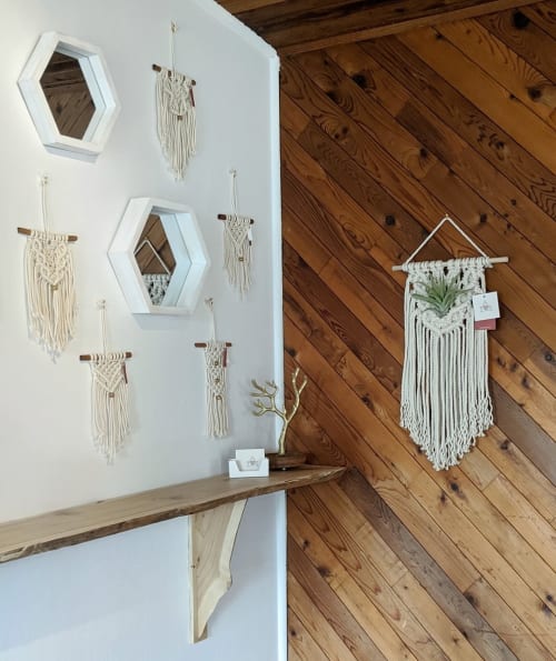 Macrame Wall Hanging and Plant Hanger | Macrame Wall Hanging by Wolf and Sparrow Collective
