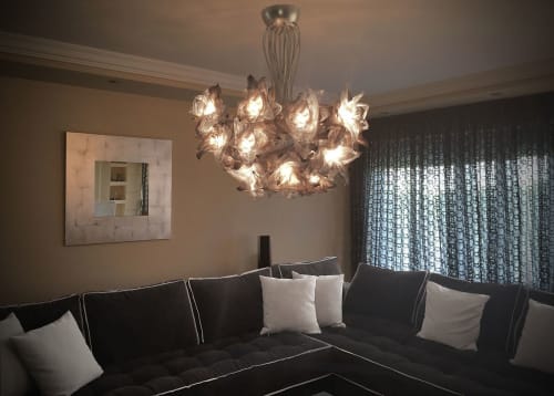 "Flowers 20" | Chandeliers by F+M FOS - Anna Maria Fragiskos Bitros
