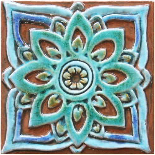 Handmade tiles for decorative elements (1 tile) | Tiles by GVEGA
