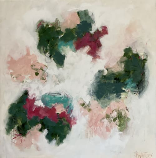 Dancing Lily Pads | Paintings by Jessica Whitley Studio